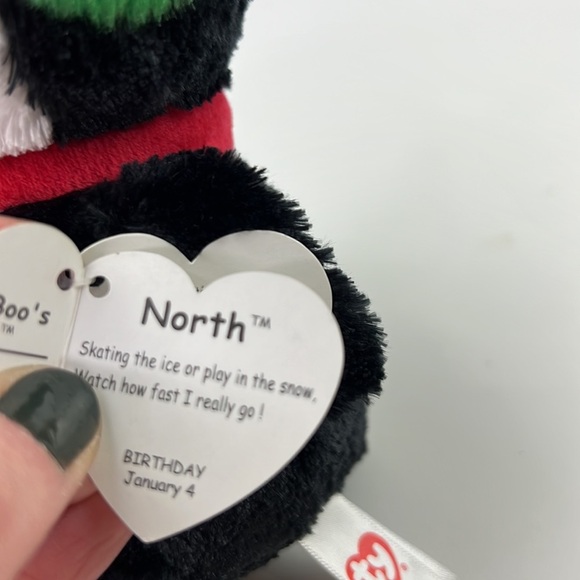 Collectible 6" TY Beanie Boos - Penguin North - Picture 5 of 7
